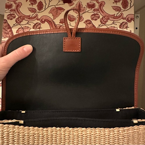 Sézane Milo Bag Naturel & Heritage Leather NWT - Picture 8 of 10